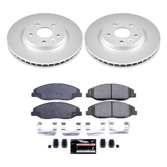 PowerStop® - Z23 Evolution Geomet® Plain Front Brake Kit
