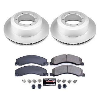 PowerStop® - Z23 Evolution Geomet® Plain Rear Brake Kit