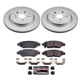 PowerStop® - Z23 Evolution Geomet® Plain Rear Brake Kit