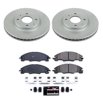 PowerStop® - Z23 Evolution Geomet® Plain Front Brake Kit