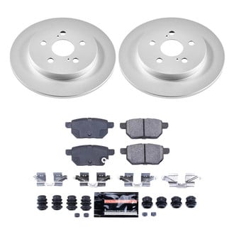 PowerStop® - Z23 Evolution Geomet® Plain Rear Brake Kit