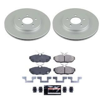PowerStop® - Z23 Evolution Geomet® Plain Rear Brake Kit