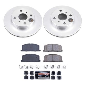 PowerStop® - Z23 Evolution Geomet® Plain Front Brake Kit