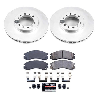 PowerStop® - Z23 Evolution Geomet® Plain Front Brake Kit