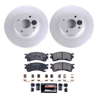 PowerStop® - Z23 Evolution Geomet® Plain Front Brake Kit