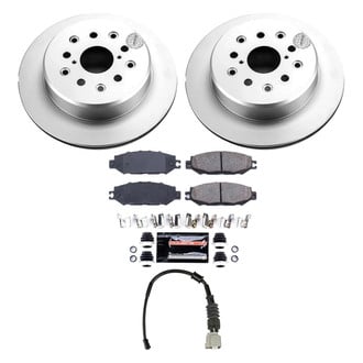 PowerStop® - Z23 Evolution Geomet® Plain Rear Brake Kit