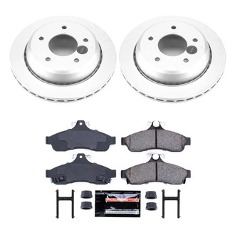 PowerStop® - Z23 Evolution Geomet® Plain Rear Brake Kit