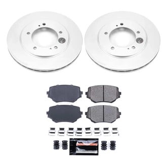 PowerStop® - Z23 Evolution Geomet® Plain Front Brake Kit