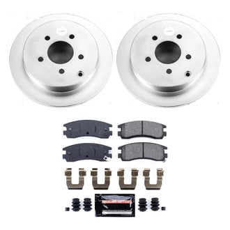 PowerStop® CPK5135-23 - Z23 Evolution Geomet® Plain Rear Brake Kit