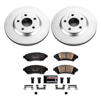 PowerStop® - Z23 Evolution Geomet® Plain Front Brake Kit
