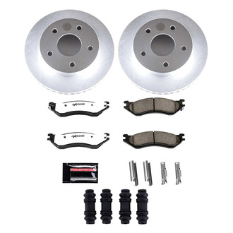 PowerStop® - Z36 Evolution Geomet® Plain Front Brake Kit