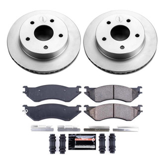 PowerStop® - Z23 Evolution Geomet® Plain Front Brake Kit