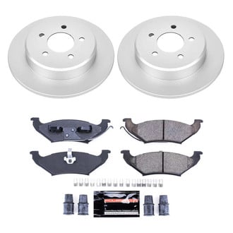 PowerStop® - Z23 Evolution Geomet® Plain Rear Brake Kit