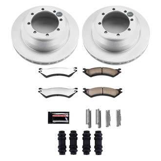 PowerStop® - Z36 Evolution Geomet® Plain Rear Brake Kit