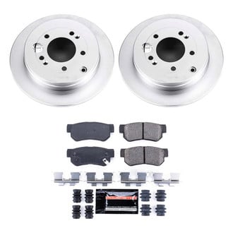 PowerStop® - Z23 Evolution Geomet® Plain Rear Brake Kit