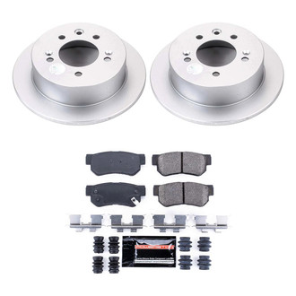 PowerStop® - Z23 Evolution Geomet® Plain Rear Brake Kit
