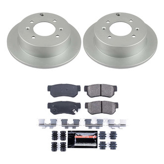 PowerStop® CPK5212-23 - Z23 Evolution Geomet® Plain Rear Brake Kit