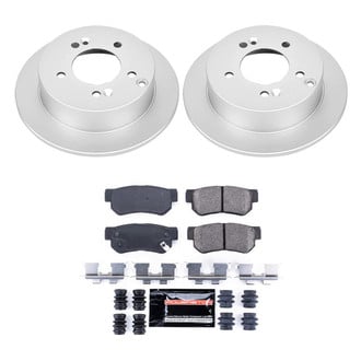 PowerStop® CPK5214-23 - Z23 Evolution Geomet® Plain Rear Brake Kit