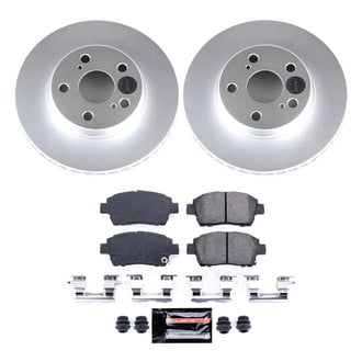 PowerStop® - Z23 Evolution Geomet® Plain Front Brake Kit