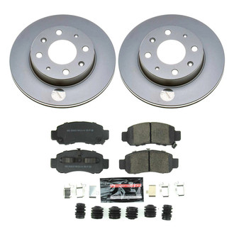PowerStop® - Z23 Evolution Geomet® Plain Front Brake Kit