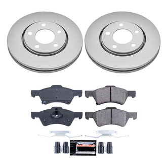 PowerStop® - Z23 Evolution Geomet® Plain Front Brake Kit