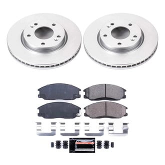 PowerStop® - Z23 Evolution Geomet® Plain Front Brake Kit