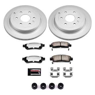 PowerStop® - Z36 Evolution Geomet® Plain Rear Brake Kit