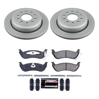 PowerStop® - Z23 Evolution Geomet® Plain Rear Brake Kit