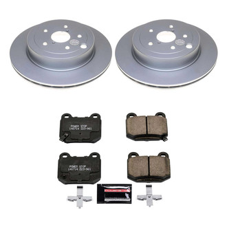 PowerStop® - Z23 Evolution Geomet® Plain Rear Brake Kit