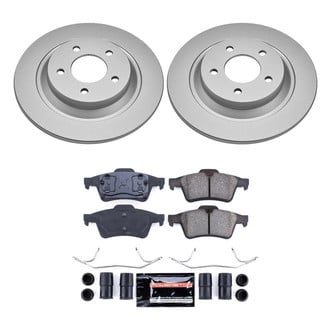 PowerStop® - Z23 Evolution Geomet® Plain Rear Brake Kit