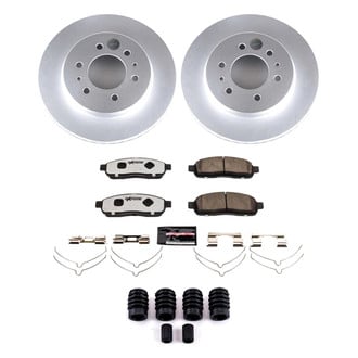 PowerStop® - Z36 Evolution Geomet® Plain Front Brake Kit