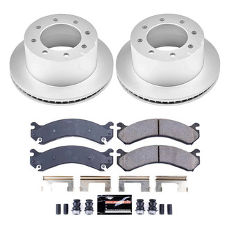 PowerStop® - Z23 Evolution Geomet® Plain Rear Brake Kit