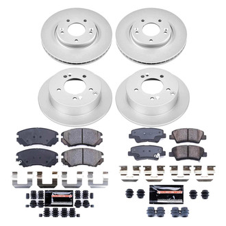PowerStop® - Z23 Evolution Geomet® Plain Brake Kit