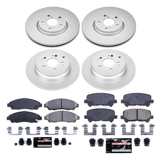 PowerStop® - Z23 Evolution Geomet® Plain Brake Kit