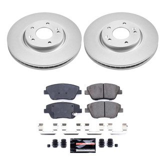 PowerStop® - Z23 Evolution Geomet® Plain Front Brake Kit
