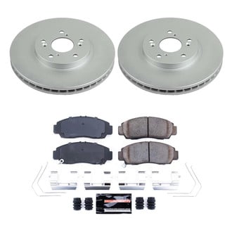 PowerStop® - Z23 Evolution Geomet® Plain Front Brake Kit