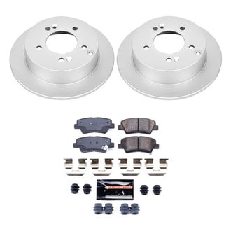 PowerStop® - Z23 Evolution Geomet® Plain Rear Brake Kit