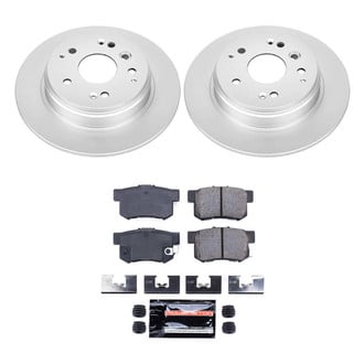 PowerStop® CPK5399-23 - Z23 Evolution Geomet® Plain Rear Brake Kit