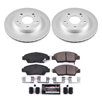 PowerStop® - Z23 Evolution Geomet® Plain Front Brake Kit