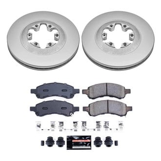 PowerStop® - Z23 Evolution Geomet® Plain Front Brake Kit