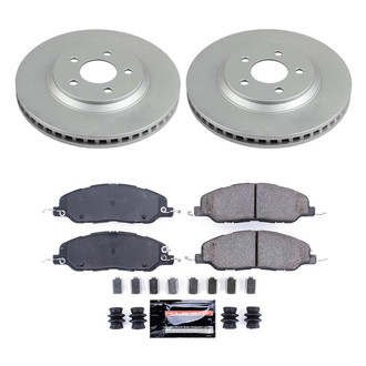 PowerStop® - Z23 Evolution Geomet® Plain Front Brake Kit