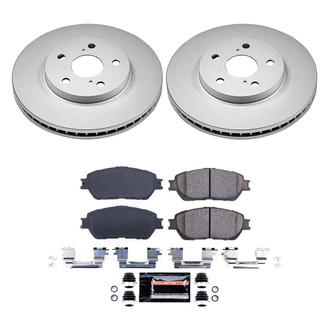 PowerStop® - Z23 Evolution Geomet® Plain Front Brake Kit