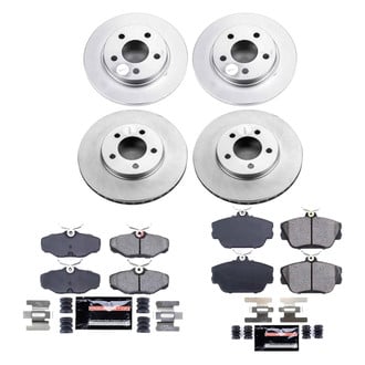PowerStop® - Z23 Evolution Geomet® Plain Front and Rear Brake Kit