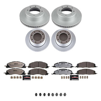 PowerStop® - Z36 Evolution Geomet® Plain Brake Kit