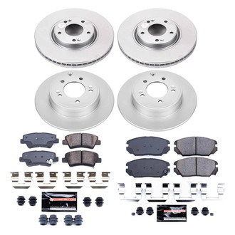 PowerStop® - Z23 Evolution Geomet® Plain Brake Kit