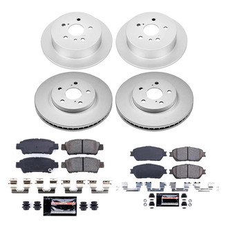 PowerStop® - Z23 Evolution Geomet® Plain Brake Kit