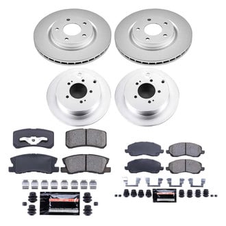PowerStop® - Z23 Evolution Geomet® Plain Brake Kit