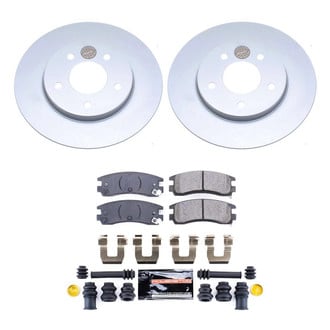 PowerStop® - Z23 Evolution Geomet® Plain Rear Brake Kit