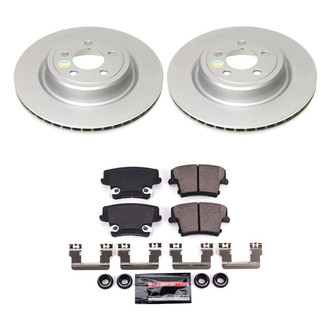 PowerStop® - Z23 Evolution Geomet® Plain Rear Brake Kit