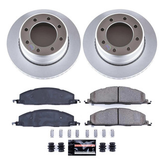 PowerStop® CPK5487-23 - Z23 Evolution Geomet® Plain Rear Brake Kit